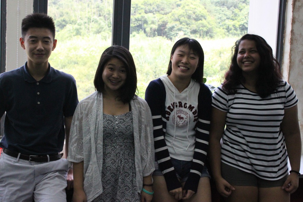 Left to right: Yiu Wai Yuen, Gwen Farm, Kyohimeko Ka, Rusha Sen (Picture by Ibrahim Bah)