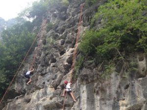 Rock Climbing in Qingyuan- Image from Spmedia