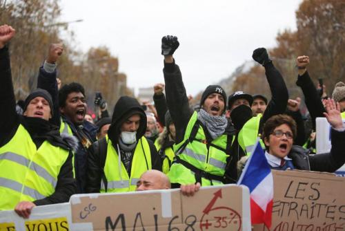 December. Angered French citizens initiate the Yellow Vest Movement to seek less tax and better policies from the Macron administration. 